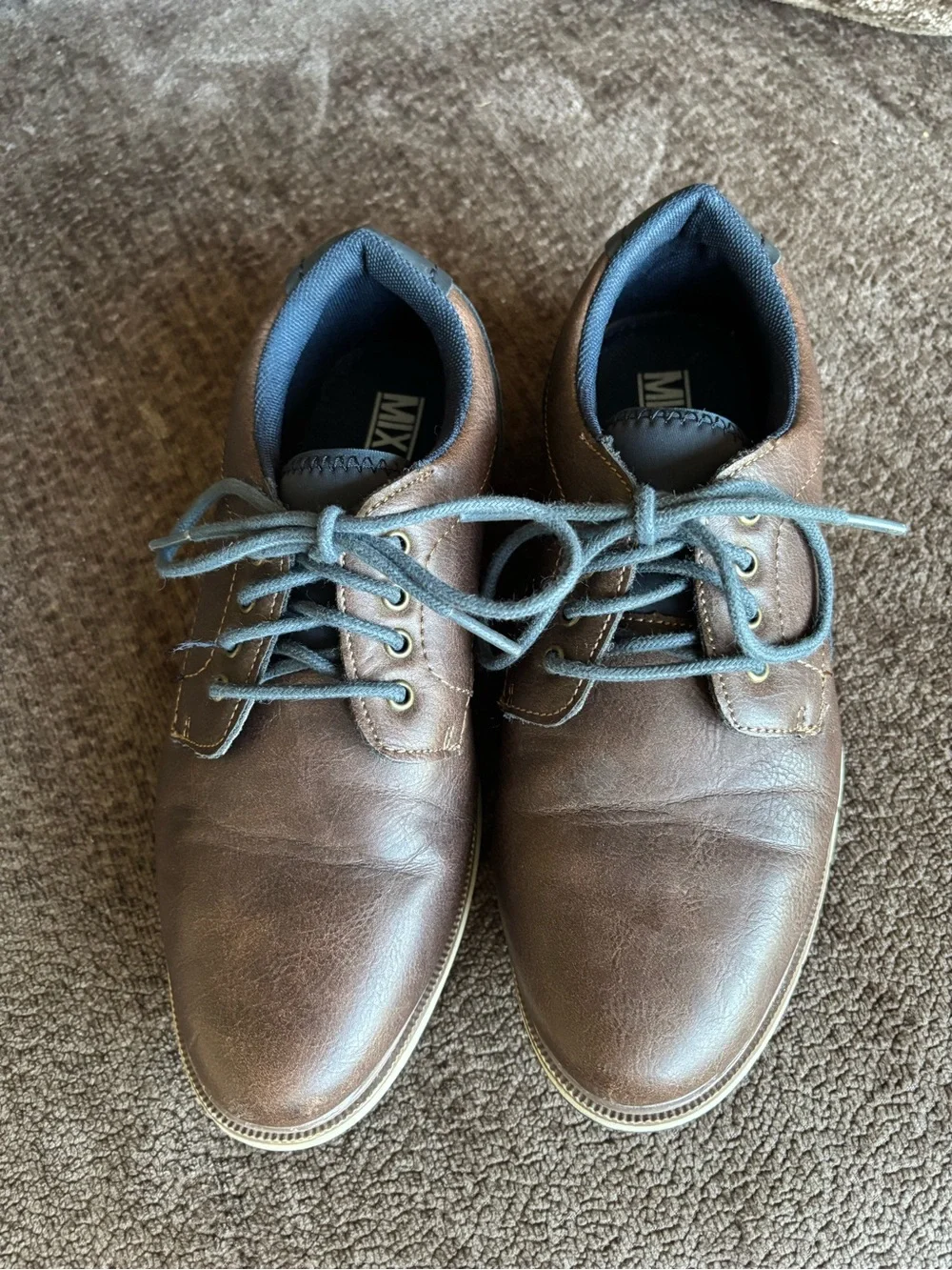 Boys oxford dress shoes - brown